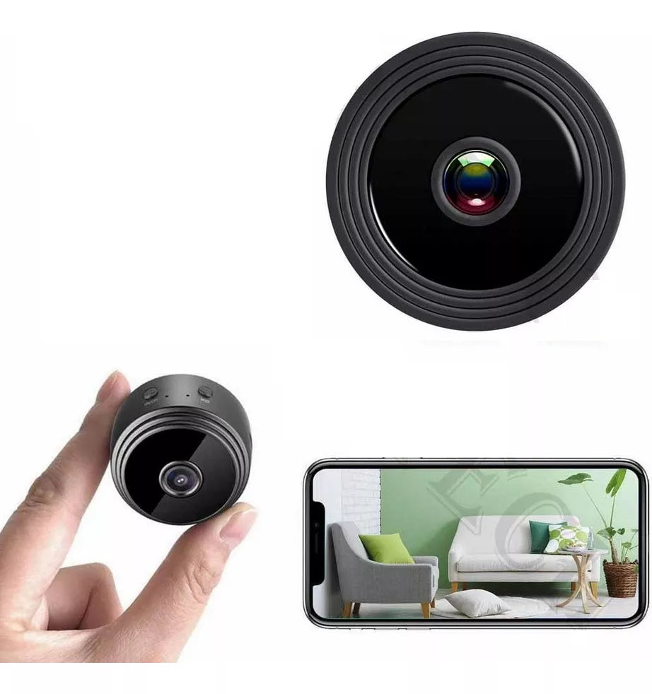 Mini Cámara Espía WiFi Inalámbrica 📸🔍