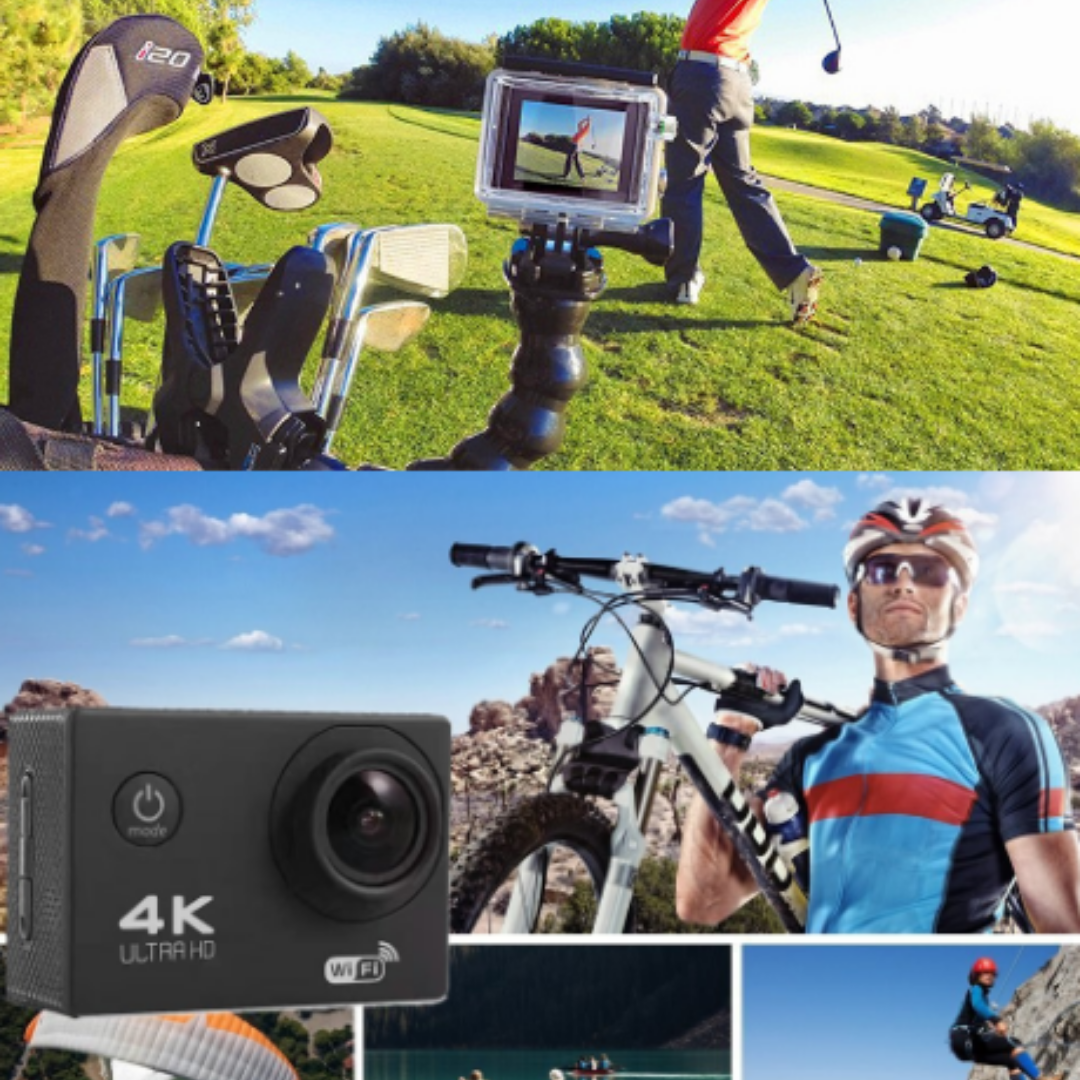 🌊 Camara Deportiva 4K Ultra HD Acuática