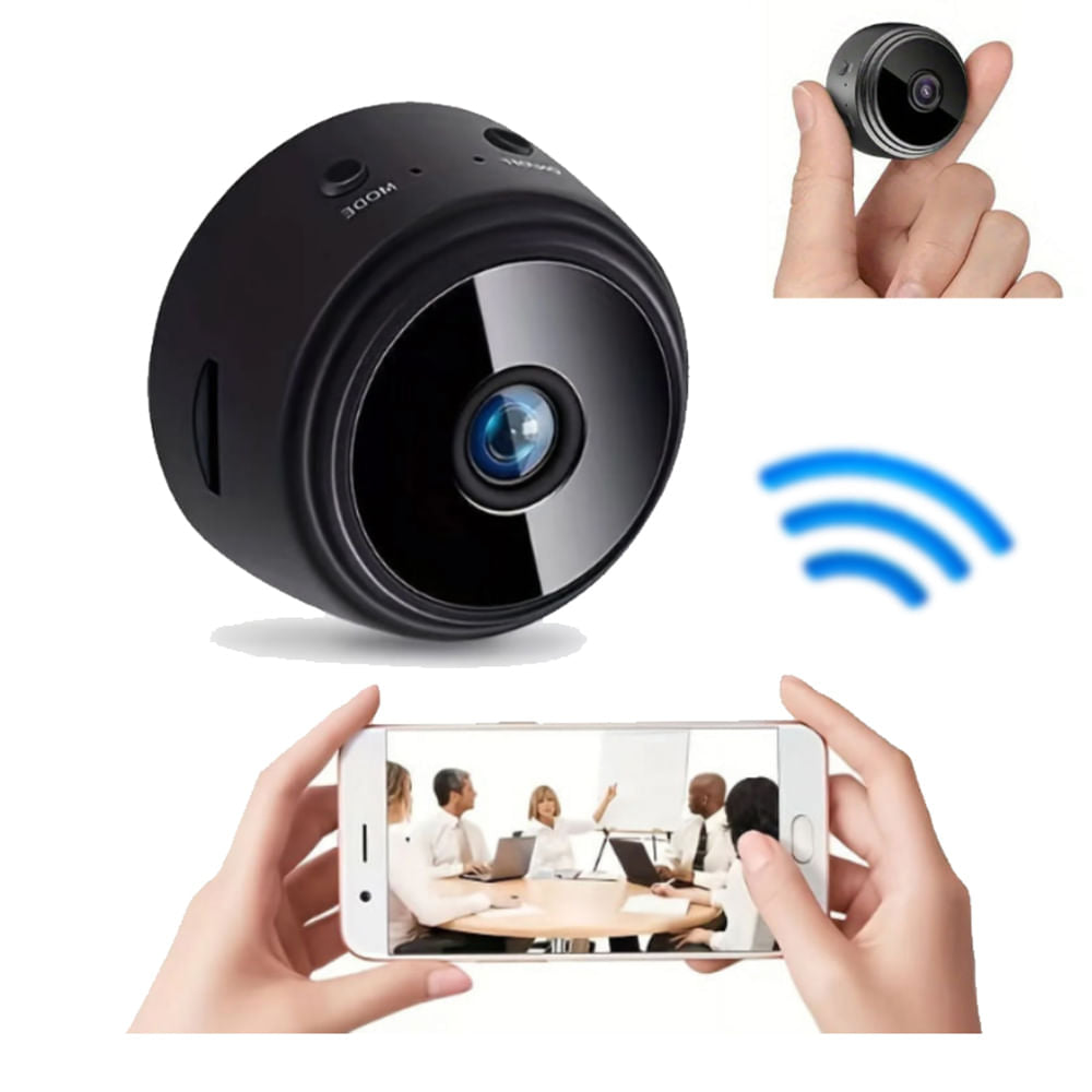 Mini Cámara Espía WiFi Inalámbrica 📸🔍