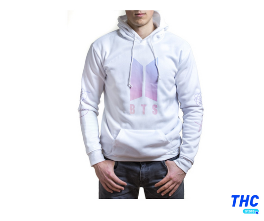 POLERA CON CAPUCHA BTS