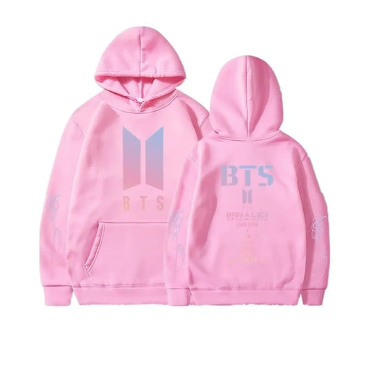 POLERA CON CAPUCHA BTS